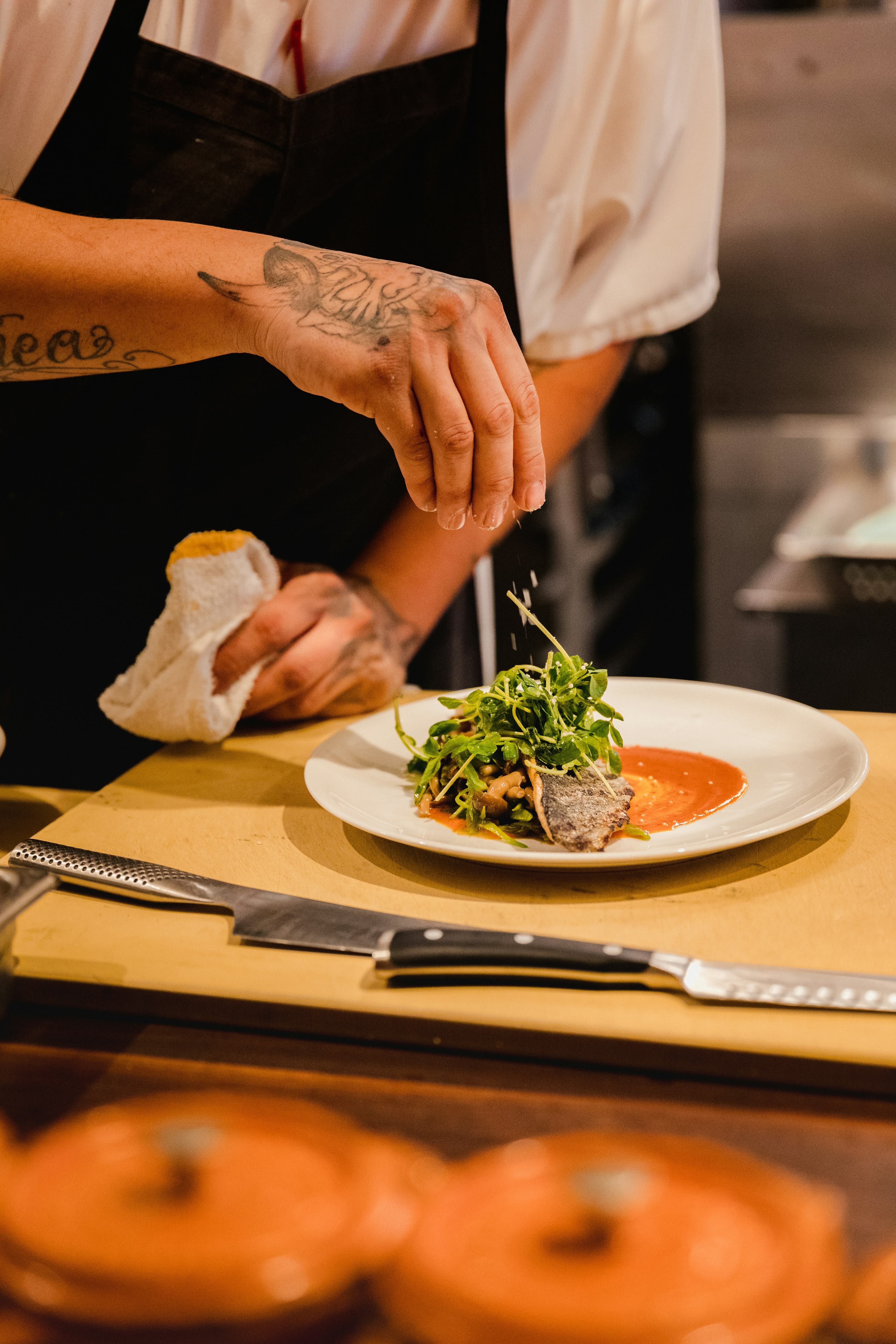 Küche in der Gastronomie